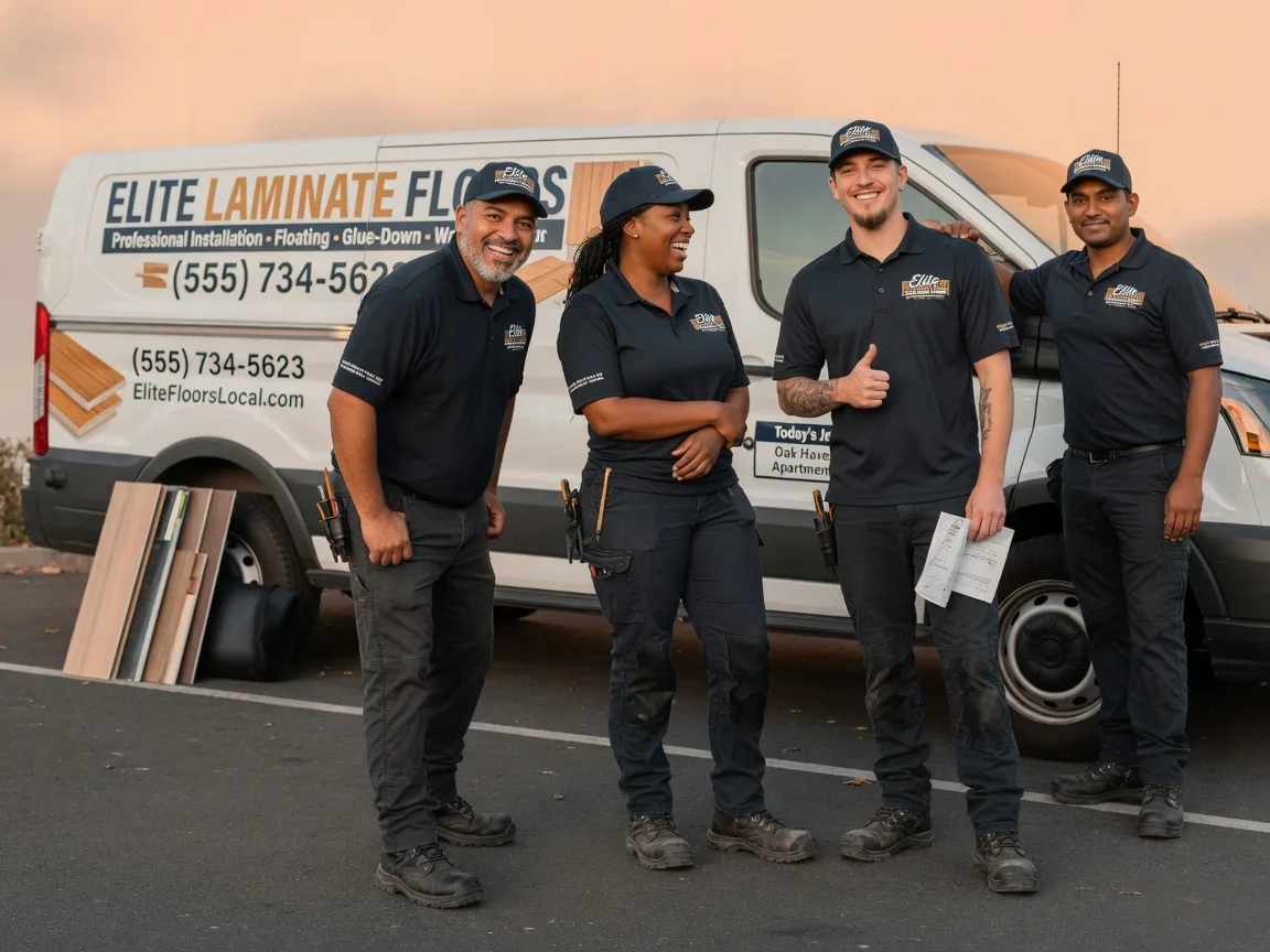 Laminate flooring installation company in Embarrass, WI